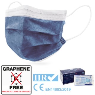 Mascarilla médica quirúrgica desechable IIR
